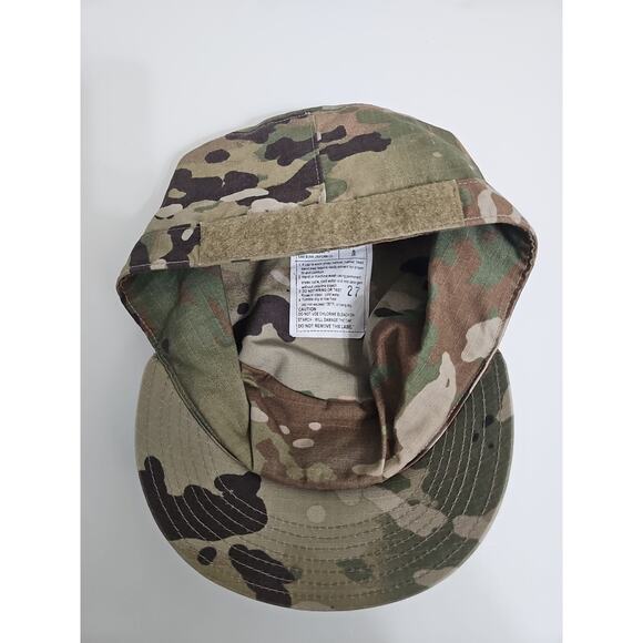 OCP Patrol Cap 7-1/8 size NSN: 8415-01-630-8932 CAMOUFLAGE HAT - Picture 2 of 3